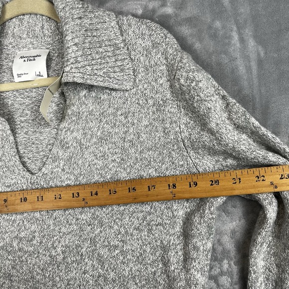 Abercrombie & Fitch Y2K Knit Sweater Small Casual Long Sleeve - Picture 5 of 10